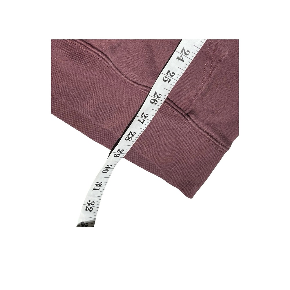 Vans Men's Hoodie Sweatshirt Medium Maroon Pullover Off The Wall Logo - Picture 7 of 7